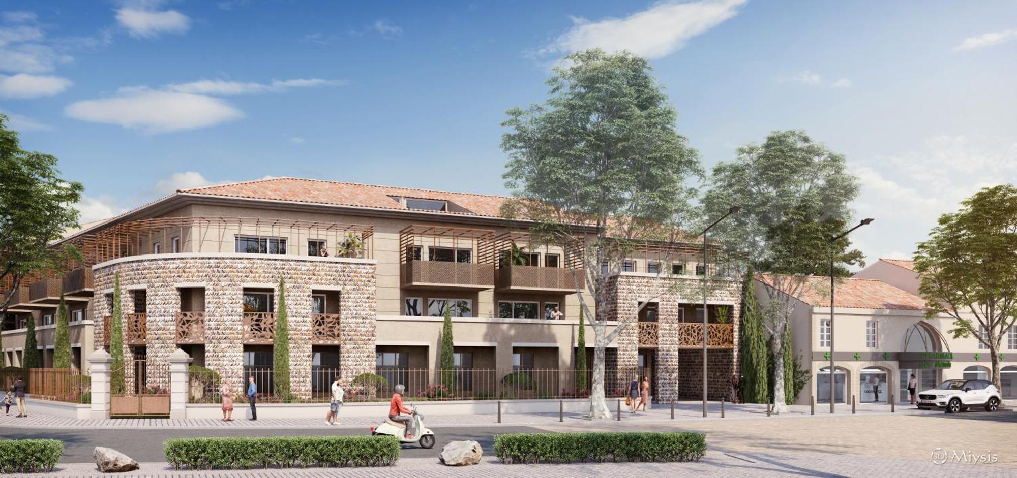 Aparthotel Domitys L'Oustaou Saint-Martin-de-Crau Exterior foto